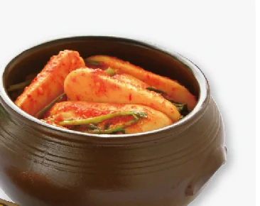 김치가 담긴 항아리